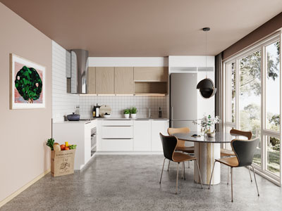 现代开放式厨房