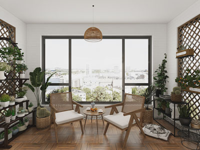 北欧休闲室、阳光房