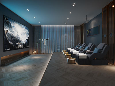 新中式影音室、视听室