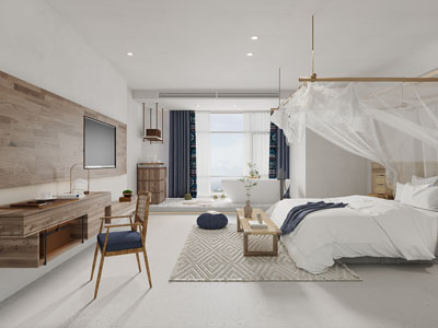 新中式民宿酒店客房