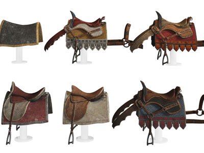 不同造的马鞍