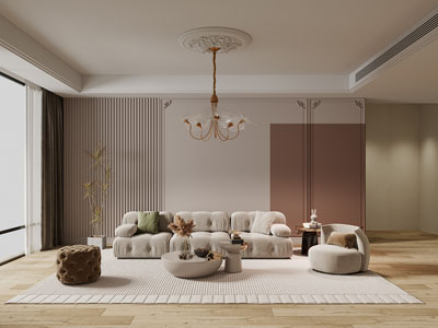 现代轻奢客厅