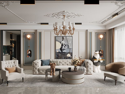 新古典客厅