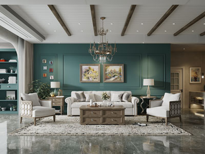美式客厅