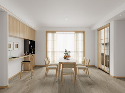 日式餐厅3d模型 日式餐厅