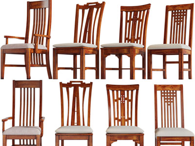 中式实木休闲椅子