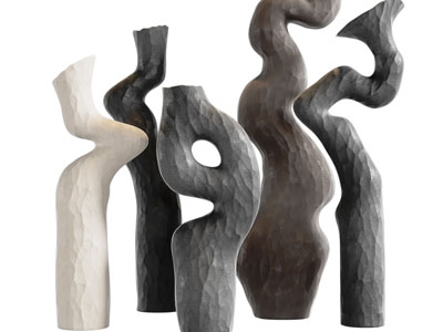 现代抽象装饰品摆件组合