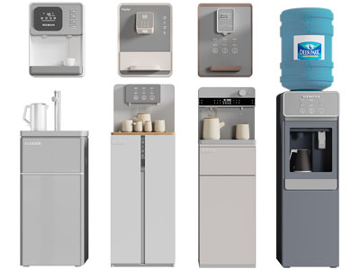 现代茶吧机、饮水机和净水器