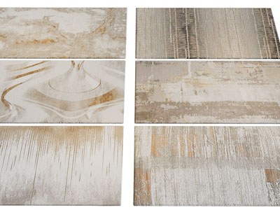 现代长方形地毯3d模型 现代长方形地毯