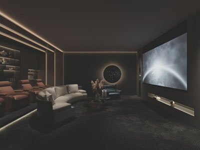 现代视听室、影音室