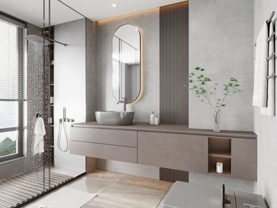 现代洗手间、卫浴间