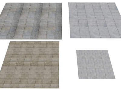 现代户外石材地面砖