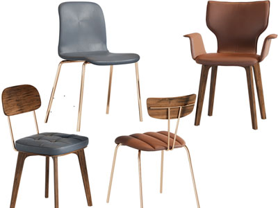 现代休闲椅子、餐椅