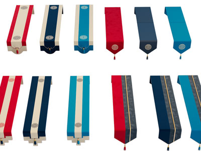 新中式茶桌桌布