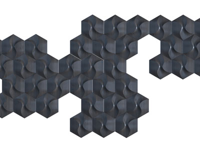 现代多边形拼接墙饰挂件