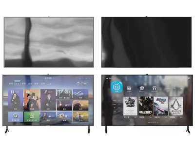 现代液晶显示屏、电视机