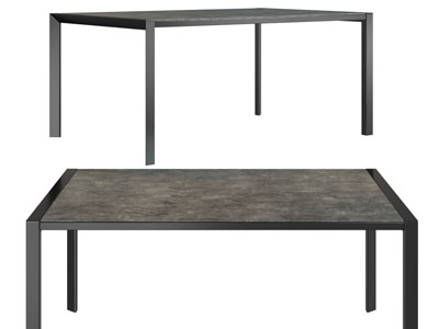 现代长方形餐椅