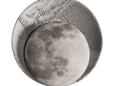 现代圆形墙饰挂件