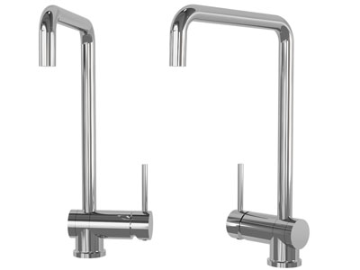 现代弯管水龙头3d模型 现代弯管水龙头