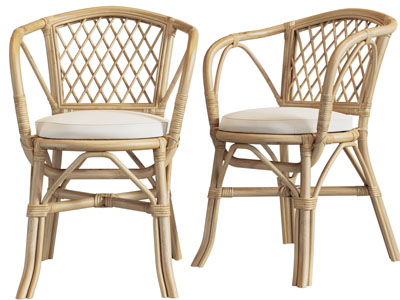 东南亚藤编休闲椅子