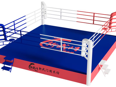 现代跆拳道擂台3d模型 现代跆拳道擂台