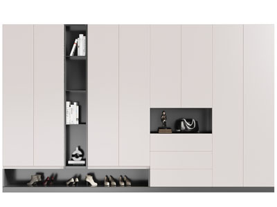 现代加宽玄关装饰鞋柜