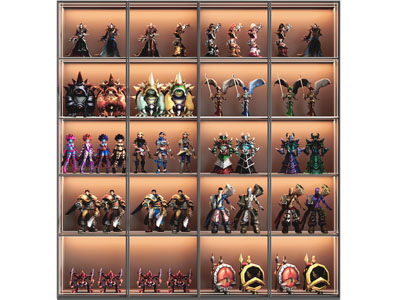 现代卡通游戏玩具展示柜