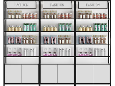 现代化妆品货架、展柜