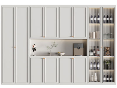 现代长虹玻璃柜门酒柜