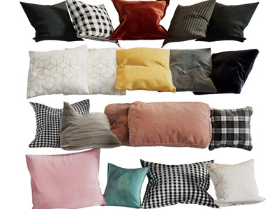 现代方形靠垫抱枕