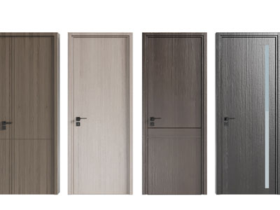 新中式实木平开门