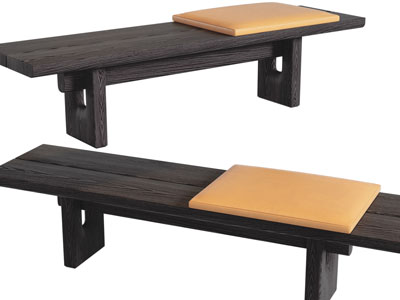 新中式实木沙发凳