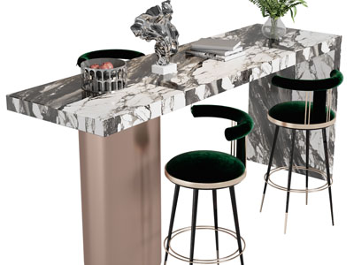 新中式吧台吧椅