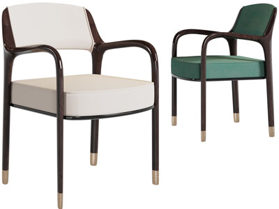 新中式扶手椅子、餐椅