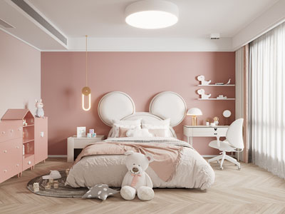 现代公主房、儿童房、卧室