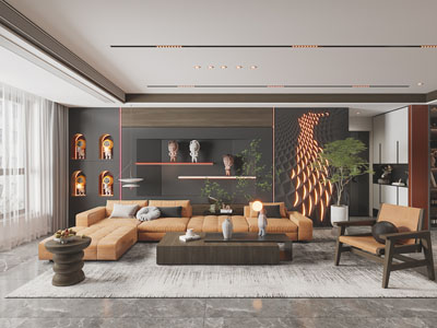 现代客厅