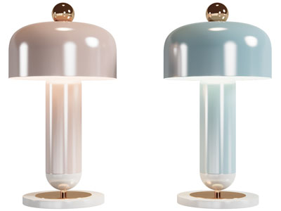 新中式金属台灯