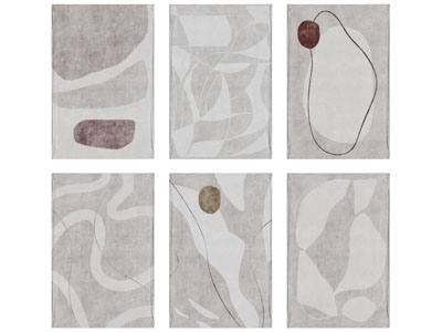 现代长方形地毯