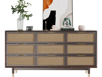 侘寂风玄关柜、边柜