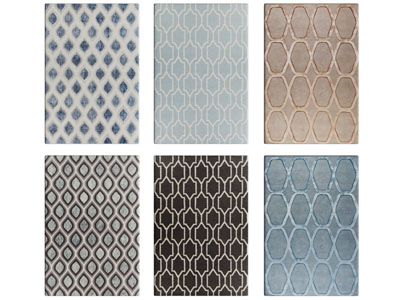 现代长方形地毯