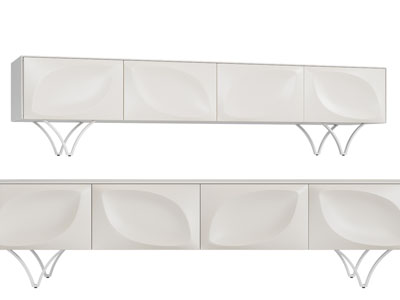 现代长方形电视柜