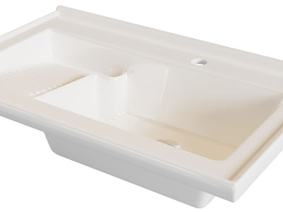 现代带搓板的洗手池、洗手盆