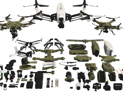 各种无人飞行器