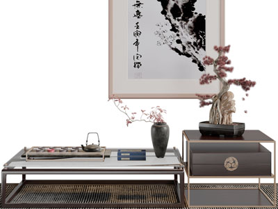 新中式茶几边几