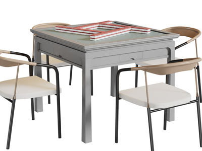 现代方形麻将娱乐桌