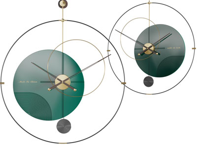 现代钟表墙饰挂件
