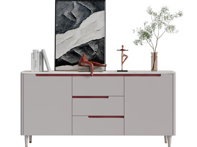 现代玄关柜、边柜、装饰摆件