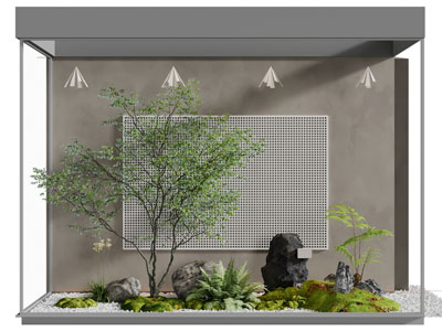 现代室内景观园艺小品