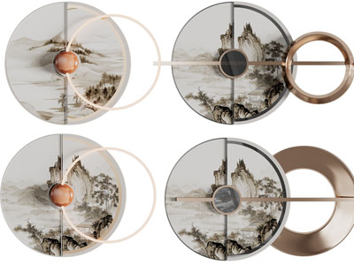 新中式墙饰挂件