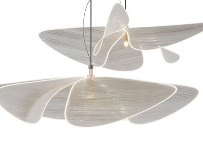 现代扇叶吊灯